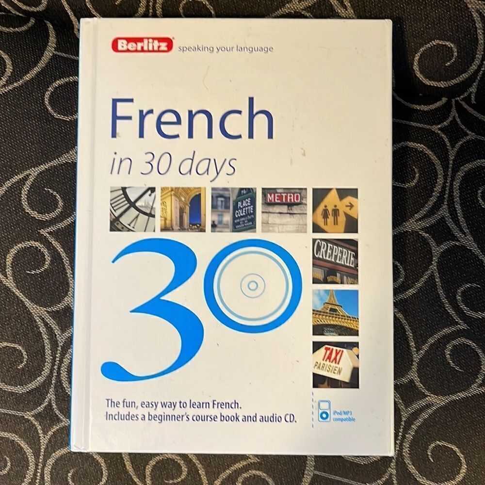 Berlitz French in 30 Days Coursebook & CD